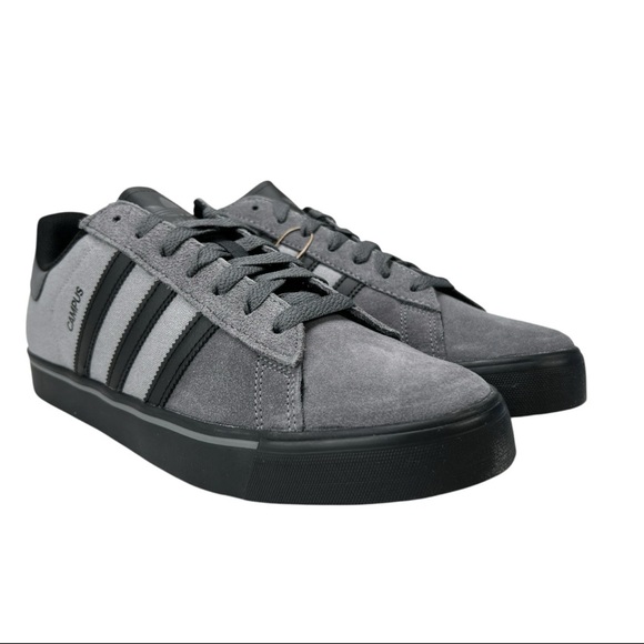 Adidas Campus Vulc Sneakers – Men’s 8.5 / Women’s 9.5 – Grey/Black – New in Box - Picture 3 of 5